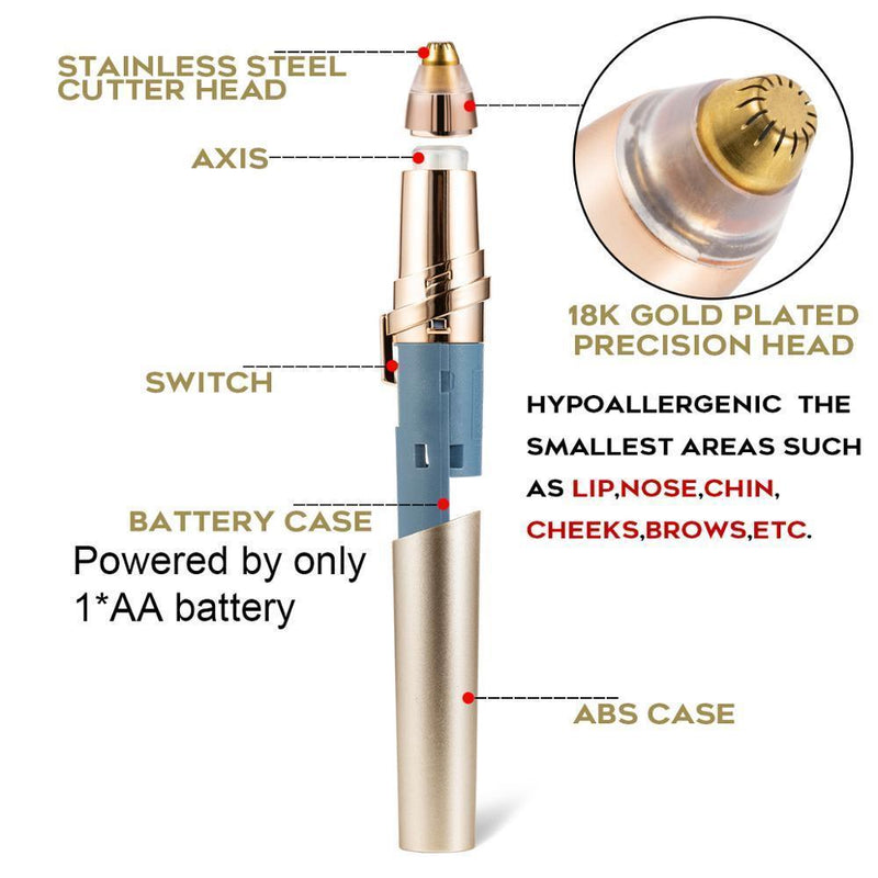 Aparador de Pelos Faciais Sobrancelhas - Elétrico